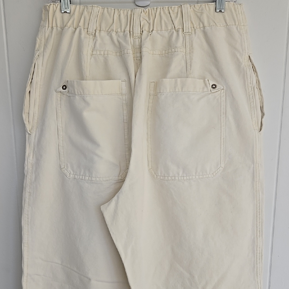 FREE PEOPLE WE THE FREE HAYDEN CARPENTER PULL-ON PANTS SZ L - Picture 9 of 16